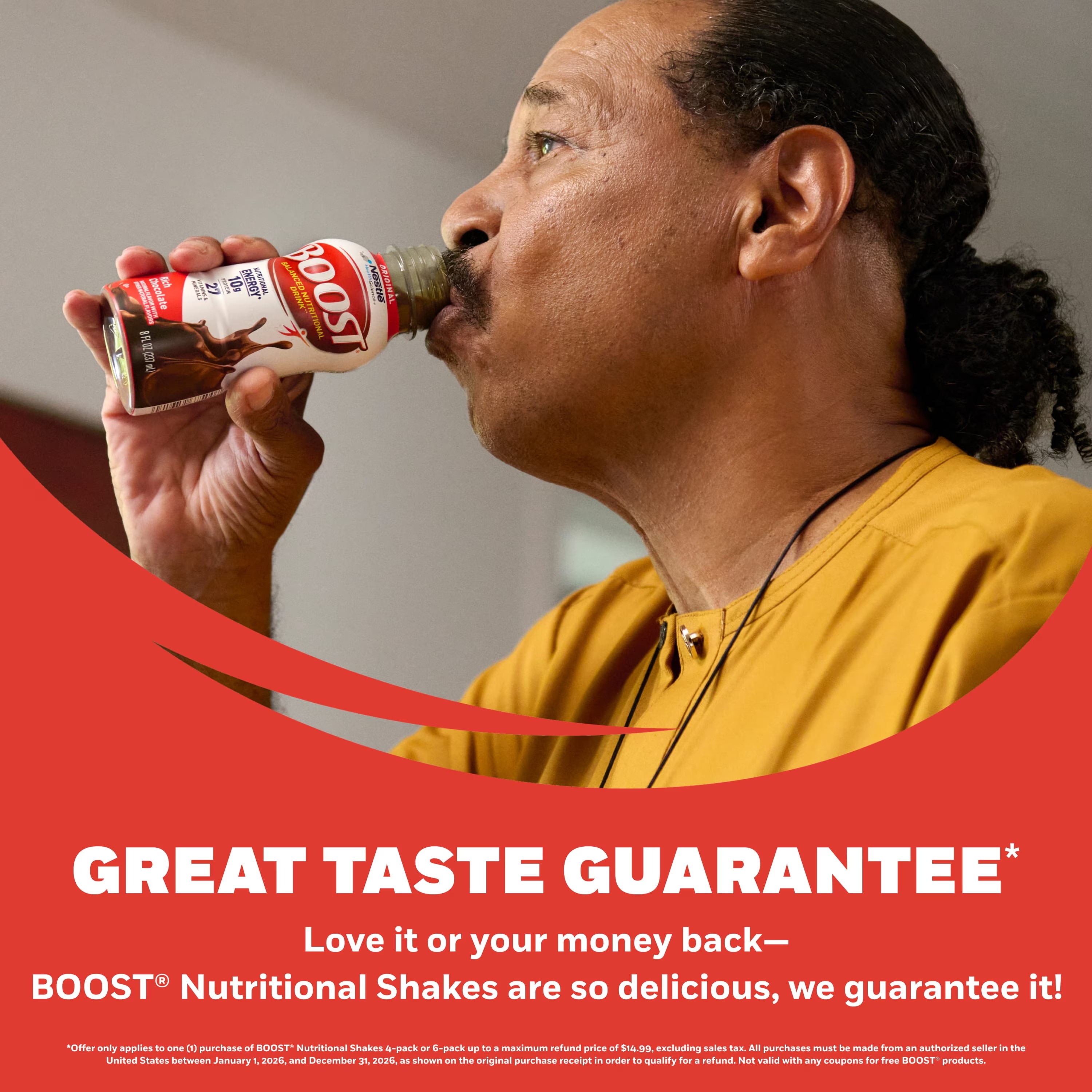 Boost Original: The Classic Lactose-Free Energy Drink